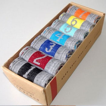 灰色款星期襪批發(fā) 男款 七天襪 七日襪 7日襪 盒裝 灰色款星期襪批發(fā) 男款 七天襪 七日襪 7日襪 盒裝